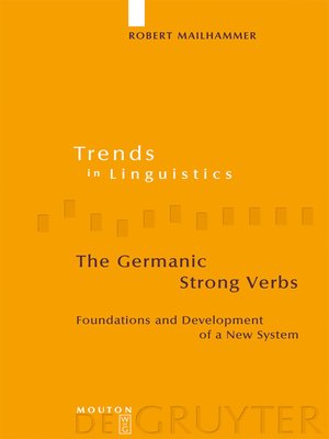 cover image of The Germanic Strong Verbs